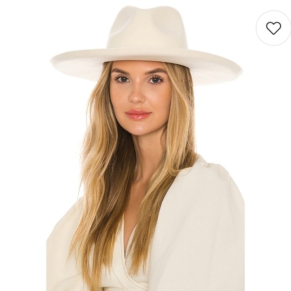 Lack of Color Melodic Fedora in Ivory 100% Australian wool festival cowgirl main image 9